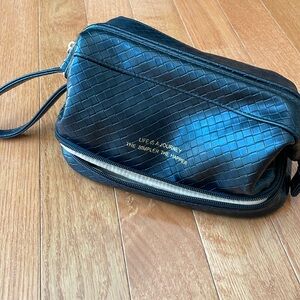 Black make up bag